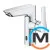 Смеситель для умывальника Grohe Eurosmart New с инфракрасной электроникой 6V хром, фото , зображення 4