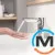 Смеситель для умывальника Grohe Eurosmart New с инфракрасной электроникой 6V хром, фото , зображення 5