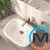 Смеситель для умывальника Grohe Eurosmart New XL-size без донного клапана хром, фото , зображення 4