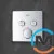 Термостат для душа скрытого монтажа Grohe Grohtherm SmartControl внешняя часть хром, фото , изображение 3