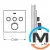 Термостат для душа скрытого монтажа Grohe Grohtherm SmartControl внешняя часть хром, фото , изображение 8