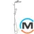 Душевая система Hansgrohe Crometta S Showerpipe Reno 240 1jet хром, фото 