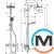 Душевая система Hansgrohe Showerpipe Crometta E240 1jet с термостатом хром, фото , изображение 5