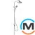 Душевая система Hansgrohe Vernis Blend Showerpipe 200 1jet Reno EcoSmart Chrome, фото 
