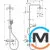 Душевая система Hansgrohe Vernis Shape Showerpipe 230 1jet EcoSmart с термостатом хром, фото , изображение 2