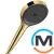 Ручной душ Hansgrohe Rainfinity 130 3jet EcoSmart Polished Gold Optic, фото 