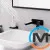 Смеситель для умывальника Hansgrohe Logis черный матовый, фото , изображение 2