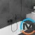 Смеситель для ванны Hansgrohe Vernis Shape Matt Black, фото , изображение 2