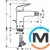 Смеситель Hansgrohe Logis для биде Matt Black, фото , изображение 2