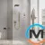 Верхний душ Hansgrohe Pulsify E 260 1jet EcoSmart Brushed Bronze, фото , изображение 5