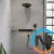 Верхний душ Hansgrohe Rainfinity 360 1jet Black Matt, фото , изображение 2