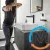 Смеситель для умывальника Hansgrohe Finoris 260 с донным клапаном push-open Matt Black, фото , изображение 2