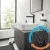 Смеситель для умывальника Hansgrohe Finoris 260 с донным клапаном push-open Matt Black, фото , изображение 4
