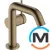 Смеситель для умывальника Hansgrohe TecturisS 110 Fine CoolStart с донным клапаном pop-up Brushed Bronze, фото 