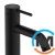 Смеситель Hansgrohe Tecturis S 110 для умывальника с гигиенической лейкой Matt Black, фото , изображение 3