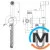 Гигиенический душ Paffoni new BIDET KIT с запорным смесителем черный матовый, фото , изображение 4