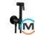 Гигиенический душ Paffoni Tweet Round Mix черный, фото 