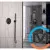 Смеситель для душа Paffoni Compact box скрытого монтажа (2 функции) nero opaco, фото , изображение 2