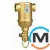 Сепаратор шламу Spirotech SpiroTrap Dirt 1¼", Діаметр різьблення: 1 1/4", Виконання: Горизонтальний, Матеріал: Латунь, фото 