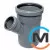 Тройник редукционный для канализации Valsir 50/40 67°, Вид канализации: Внутренняя, Тип канализации: Простая, Градус (град.): 67, Модификация: 50/40 67°, Диаметр (мм): 50, Материал: Поливинилхлорид (ПВХ), фото 