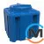 Емкость накопительная Евро Пласт пищевая Куб 500*500*510 2-ш. синяя 100 л. прямоугольная, фото 