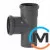 Трійник каналізаційний Ostendorf HT-Safe 75/75*87˚, Вид каналізації: Внутрішня, Тип каналізації: Проста, Градус (град.): 90, Модифікація: 75/75х87, Колір: Темно-сірий, Діаметр (мм): 75, Матеріал: Поліпропілен PPR, фото 