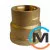 Латунь FADO муфта редукційна 1/2"х3/4", Діаметр різьблення: 1/2"х3/4", Виконання: Редукційна, фото 