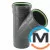 Тройник канализационный ASG HTR 160х160x45°*, Градус (град.): 45, Модификация: 160х160x45, Цвет: Серый, Диаметр (мм): 160, фото 