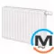 Радиатор Vogel&Noot 22KV 300х1600 нижнее подключение, Тип радиатора: 22, Подключение радиатора: Нижнее, Конструктив: Панельный, Высота (мм): 300, Длина (мм): 1600, фото 