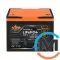 Аккумулятор LogicPower LiFePO4 12,8V - 100 Ah (1280Wh) (BMS 100A/50А) пластик Smart BT, фото 