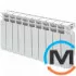 Биметаллический радиатор Mirado 100/300 (10 секций), Цвет: Белый, Кол-во секций: 10, фото 