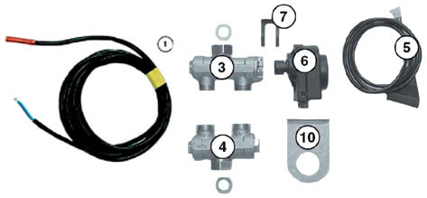 гідравліческое підсоедіненія до аква комплектарамері