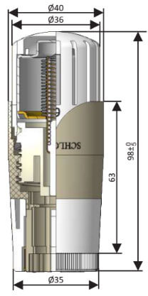 termostaticheska golovka schlosser diamant dz belayaustanovka
